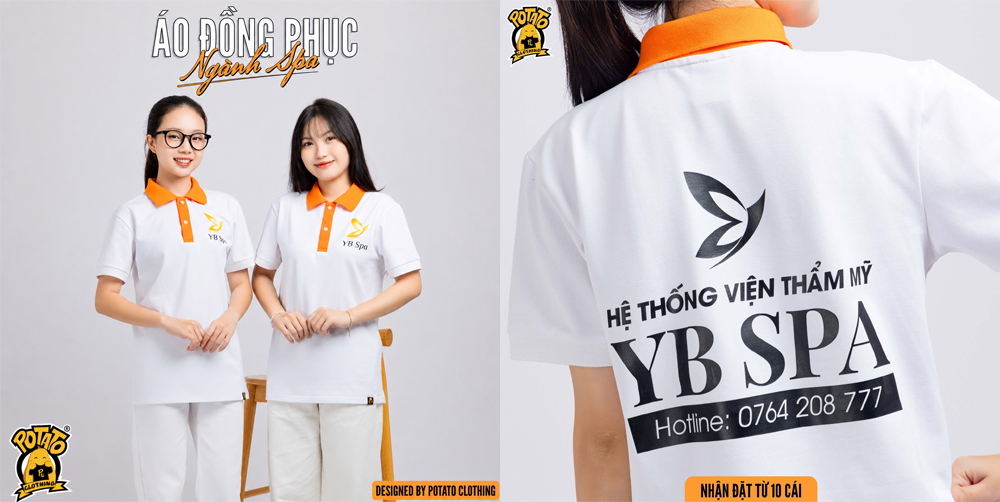 Đồng phục polo YB Spa