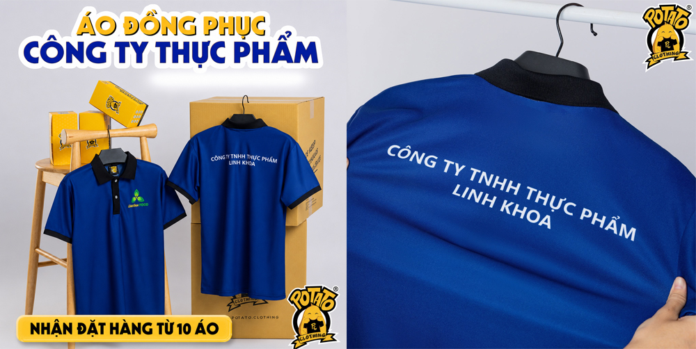 Đồng phục polo Thực Phẩm Linh Khoa