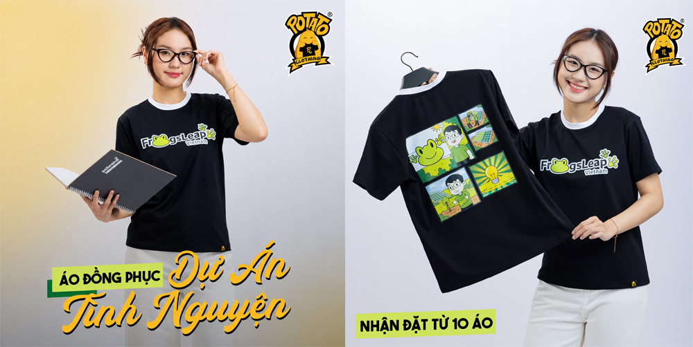 Đồng phục áo thun FrogsLeap