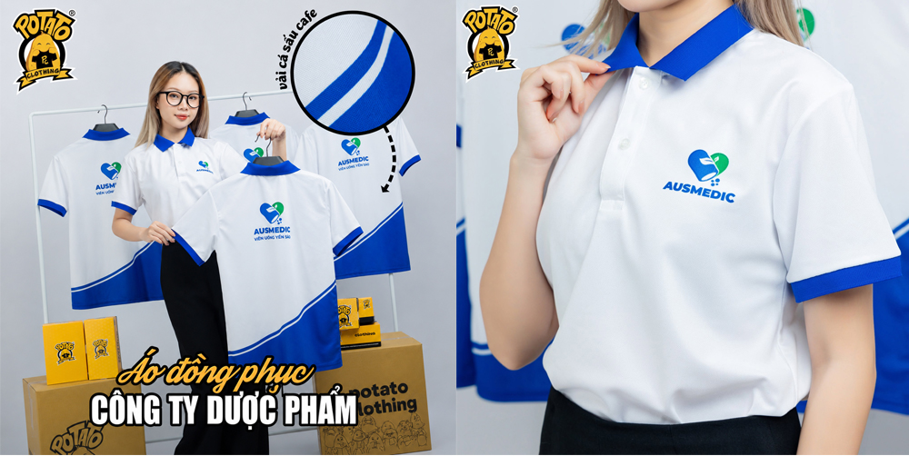 Đồng phục polo Dược Phẩm Ausmedic