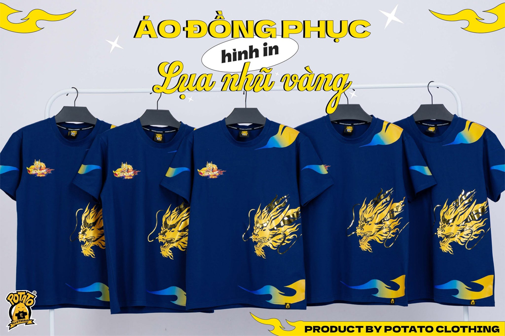 Đồng phục áo thun VNG Thiên Long