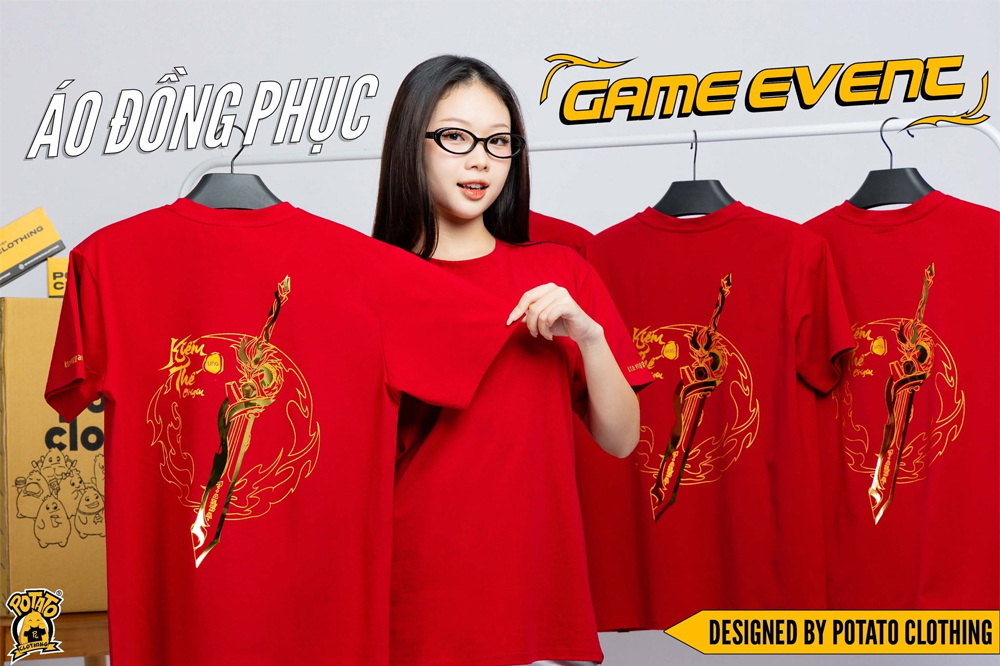 Đồng phục áo thun Game event