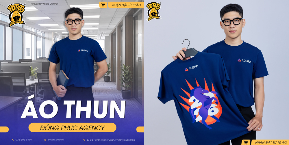 Đồng phục áo thun ADBRO Viet Nam