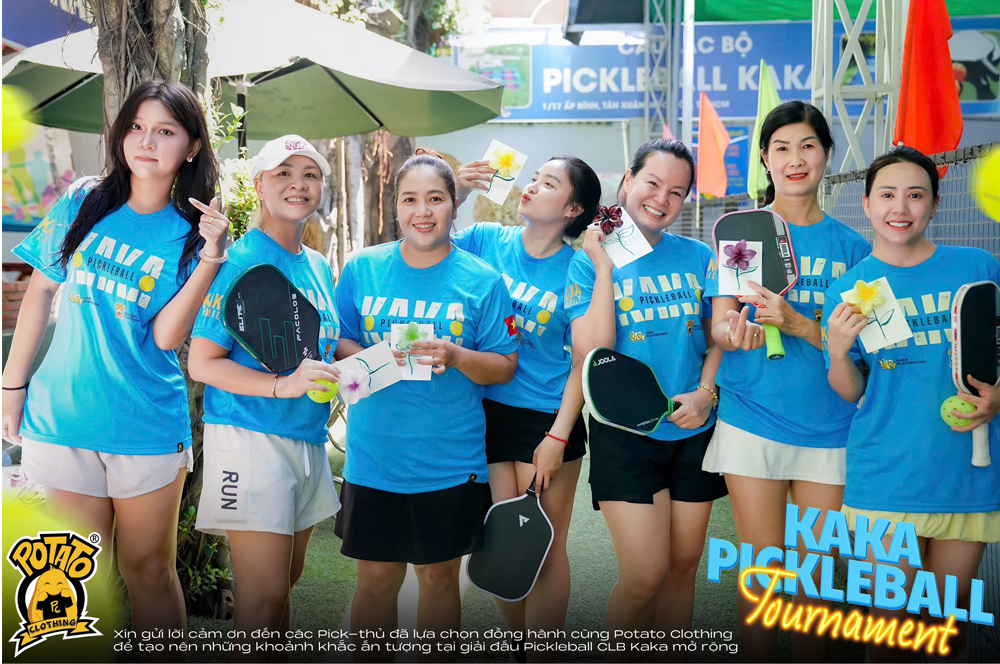 Đặt may đồng phục pickleball nữ chất lượng tại Potato Clothing