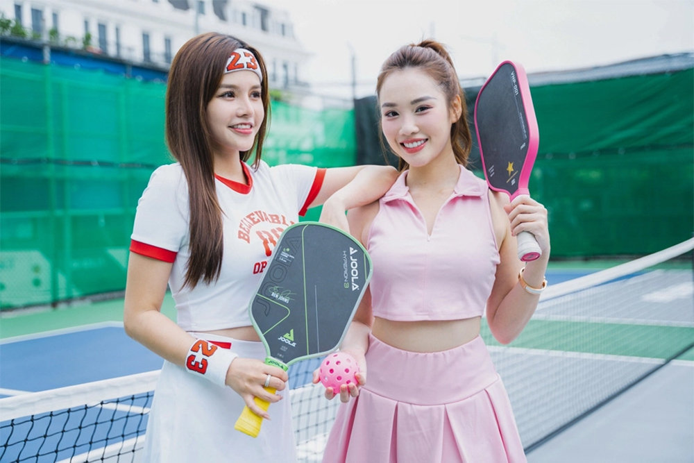 Áo croptop thoáng mát năng động cho nữ chơi pickleball