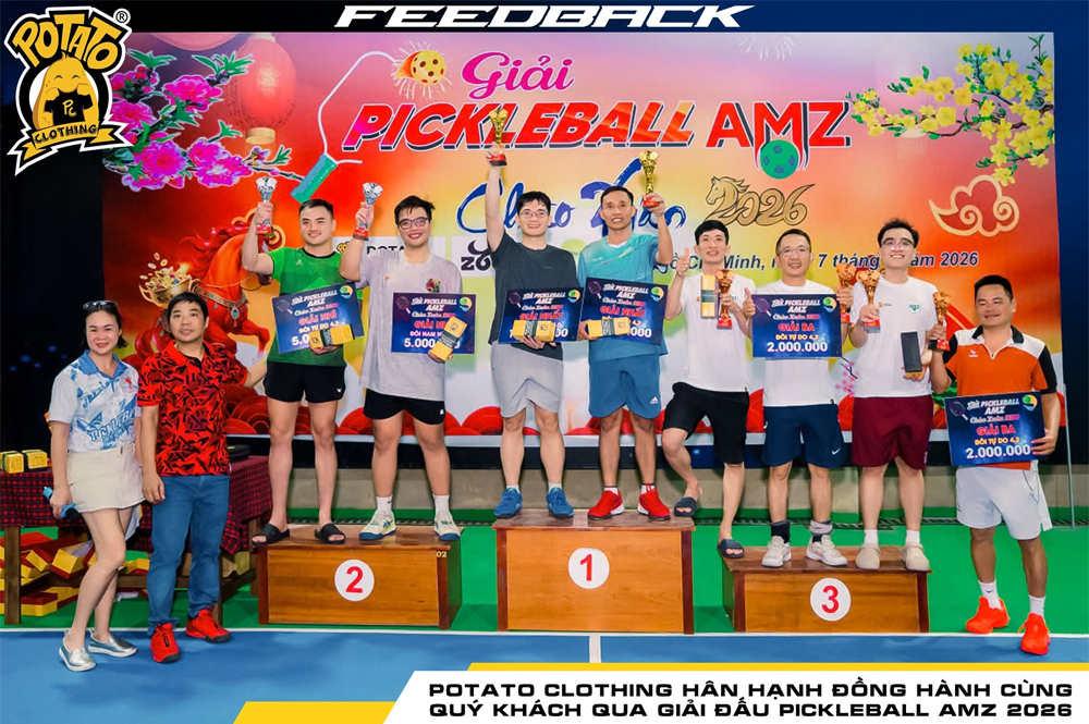 AMZ Open Tournament Chào Xuân – Potato Clothing tài trợ