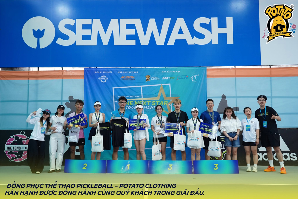 The Next Star Tournament 2026 – Potato Clothing tài trợ áo đấu
