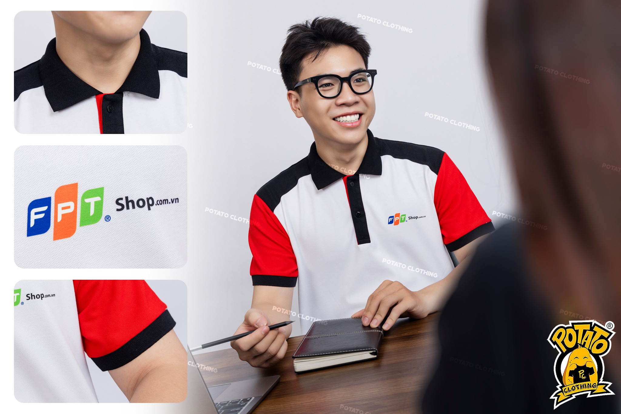 Đồng phục Polo Công ty Cổ phần Bán lẻ Kỹ thuật số FPT