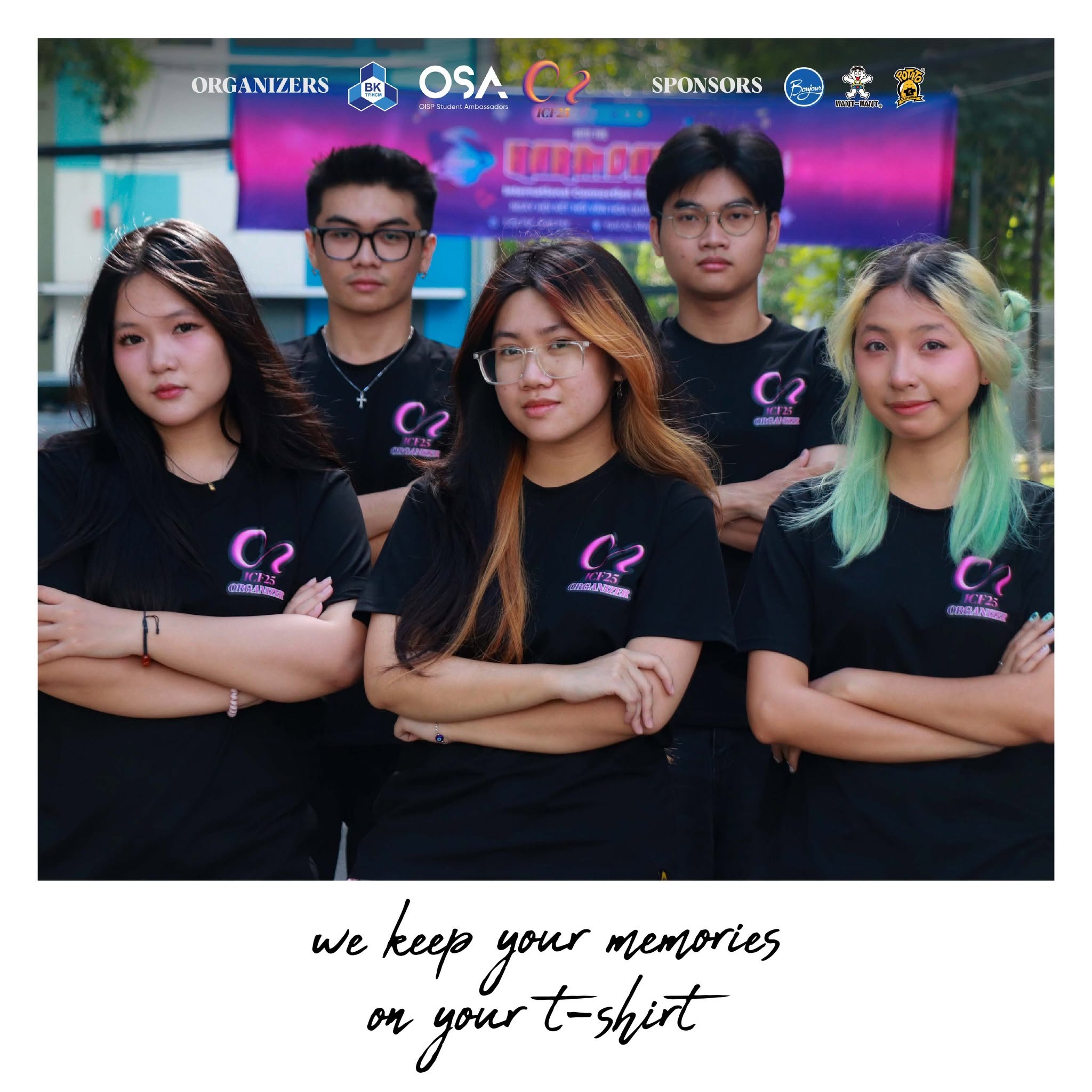 Feedback đồng phục áo thun International Connection Festival trường Bách Khoa màu đen - ảnh 2