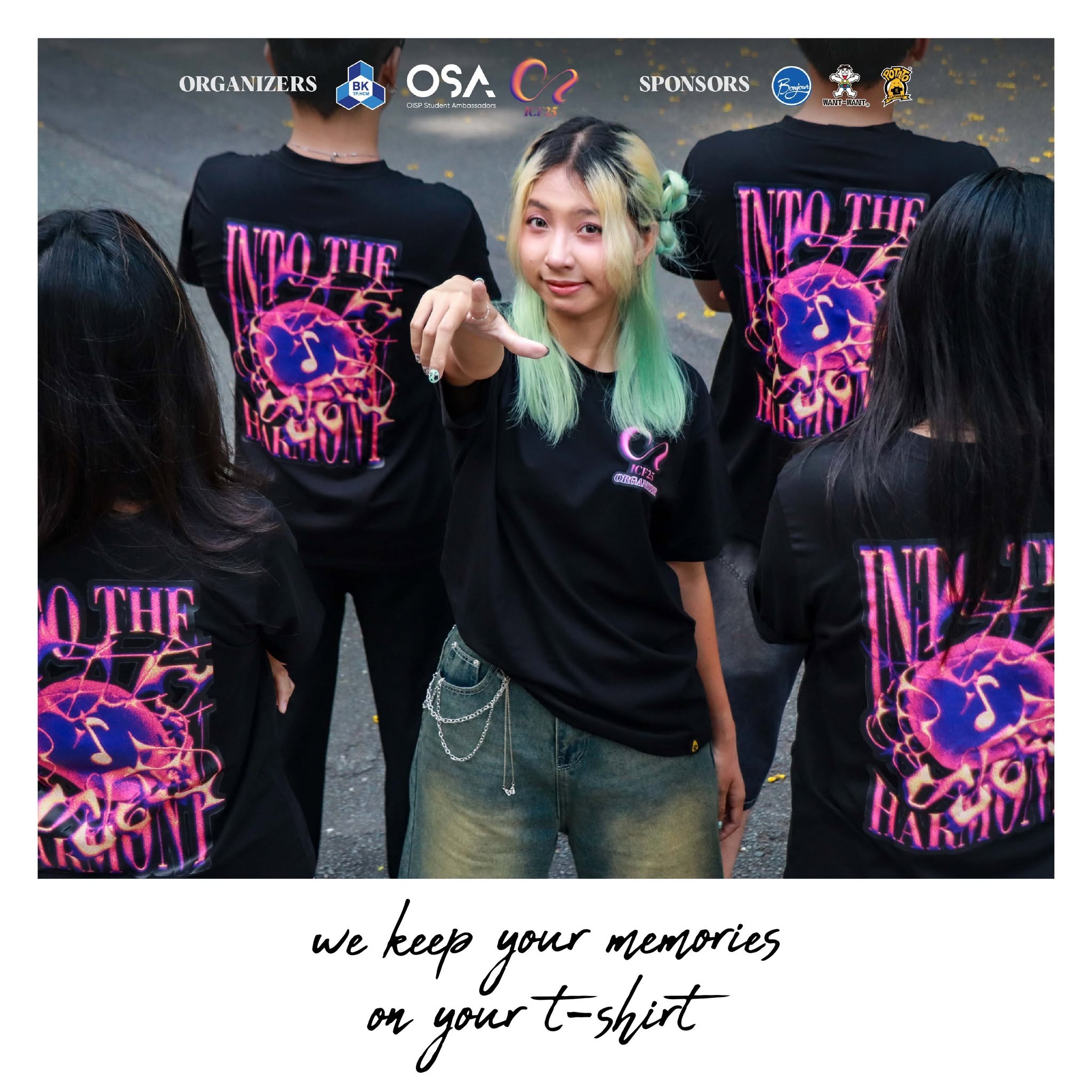 Feedback đồng phục áo thun International Connection Festival trường Bách Khoa màu đen - ảnh 4