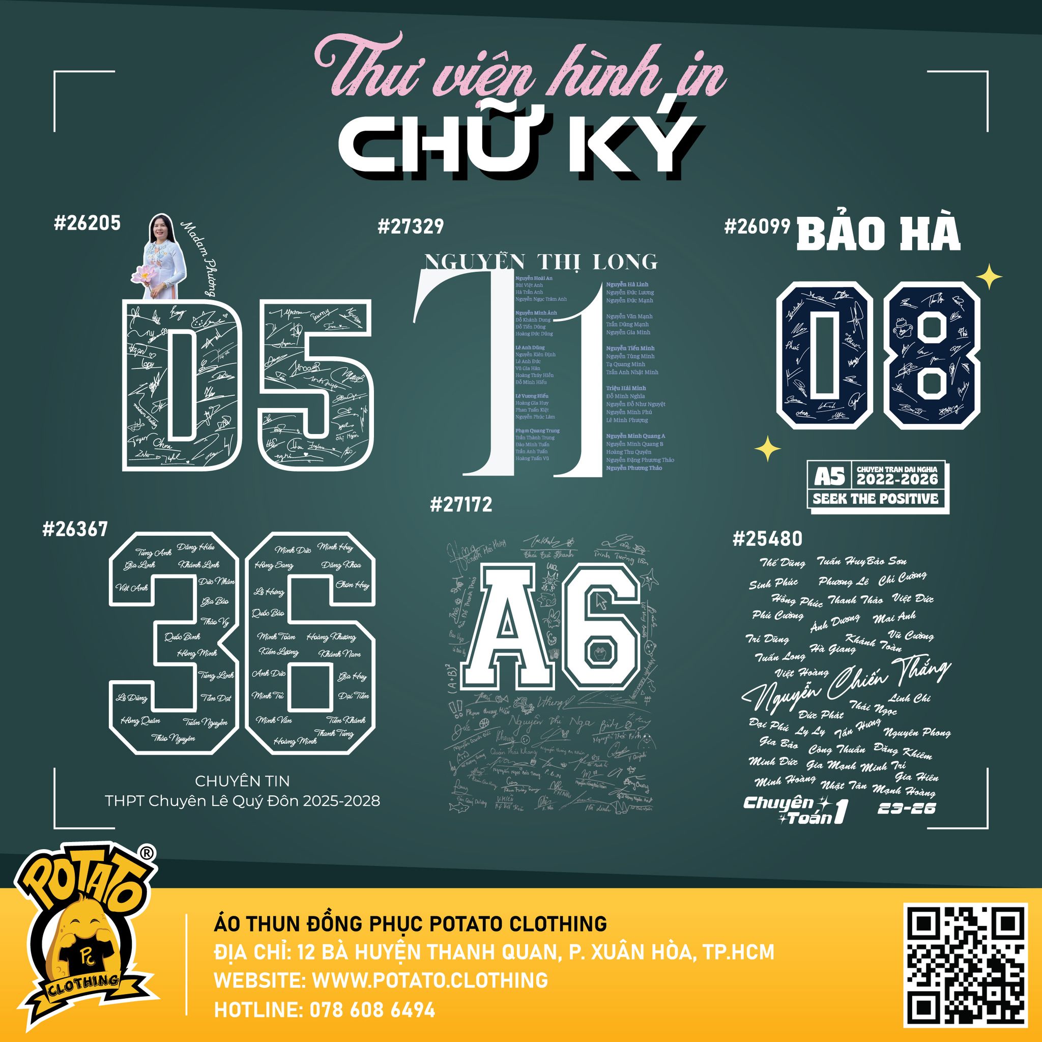 Logo chữ ký Potato Clothing