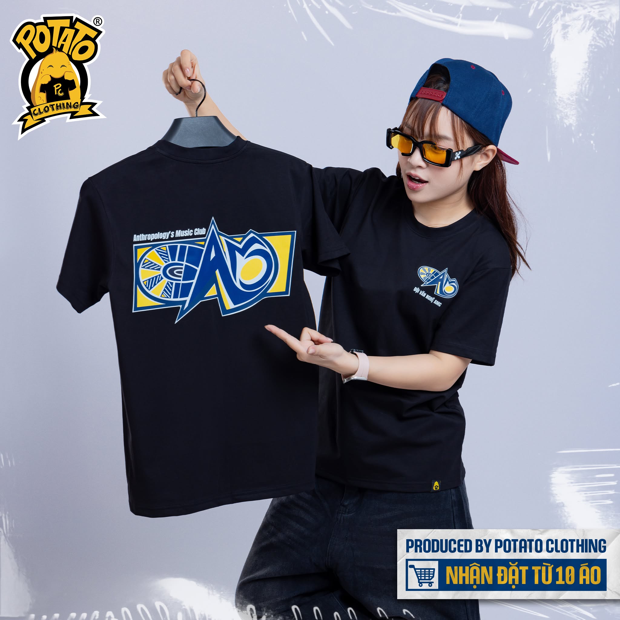 Áo lớp màu đen mẫu 1