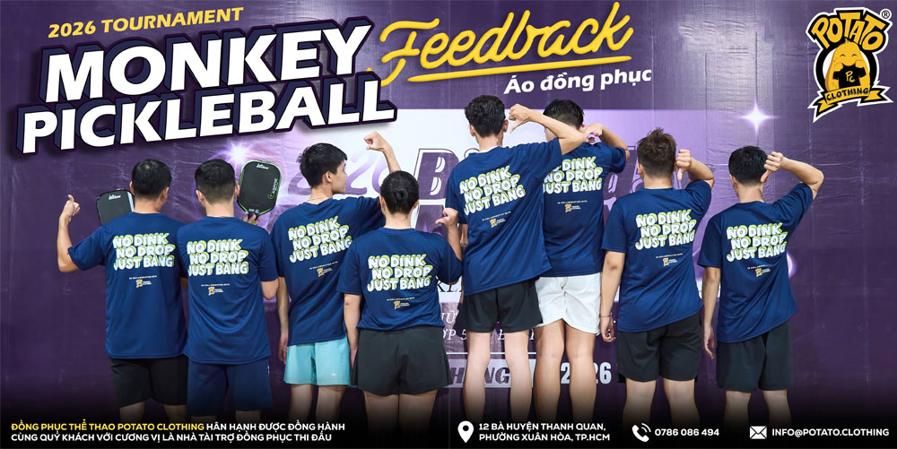 Feedback đồng phục pickleball MONKEY PICKLEBALL 2026 - ảnh 1