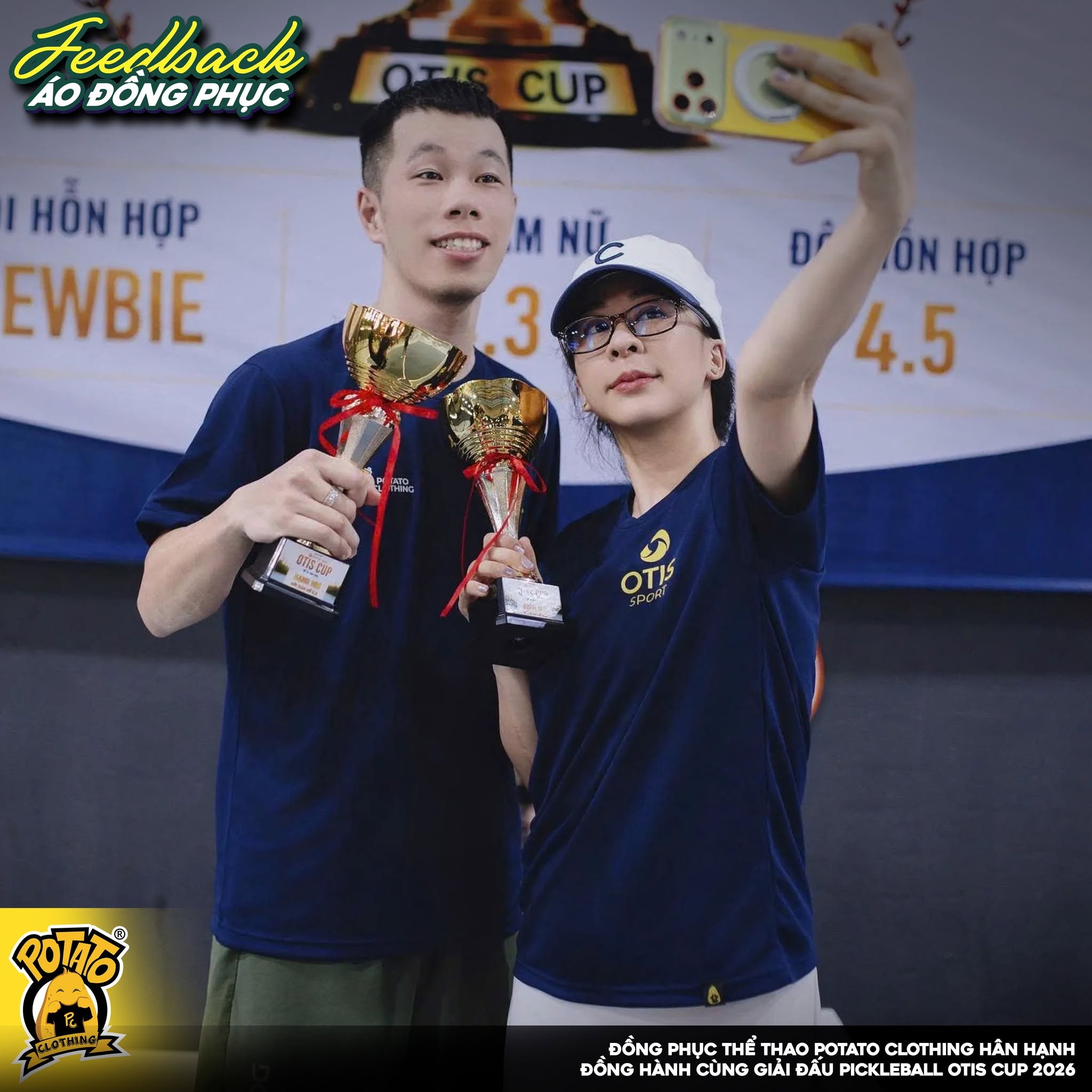 Feedback đồng phục pickleball OTIS CUP 2026 - ảnh 3