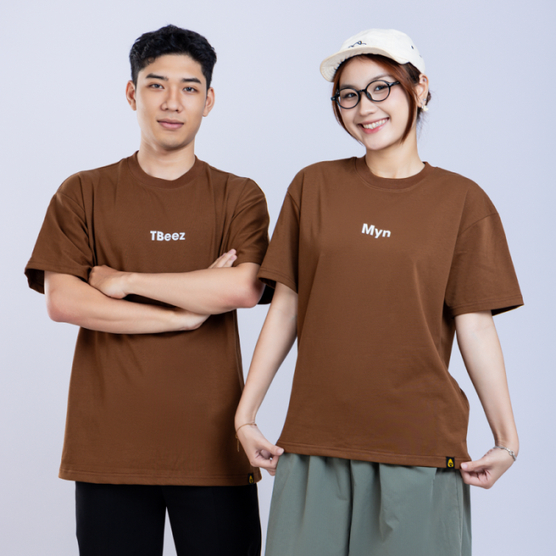 Áo thun cổ tròn oversize
