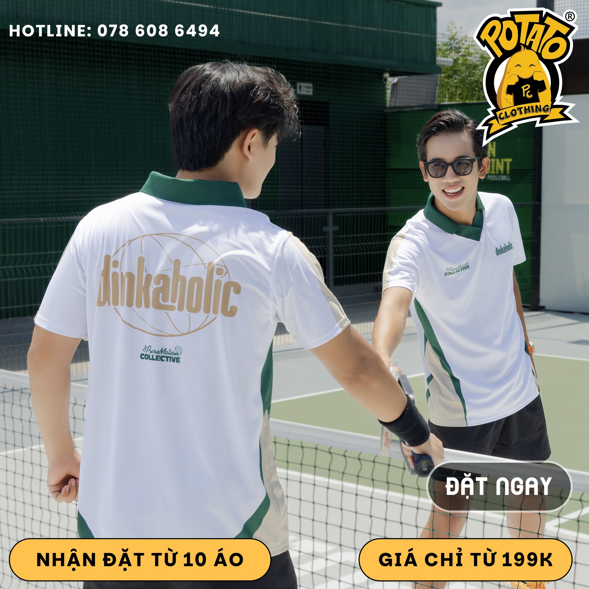 Phù hợp mọi dịp thể thao CLB Pickleball team building