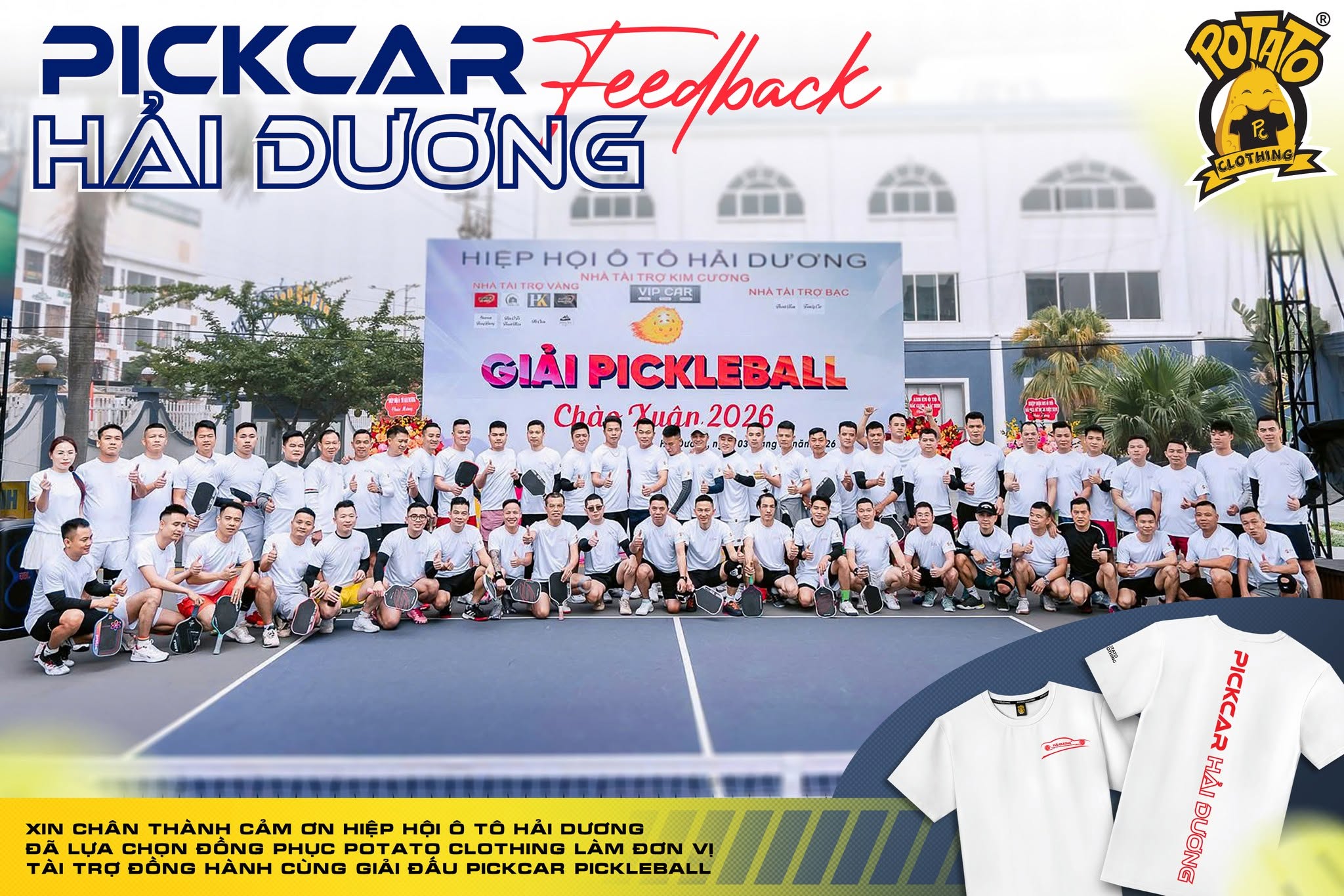 Feedback đồng phục Pickcar Pickleball - ảnh 1