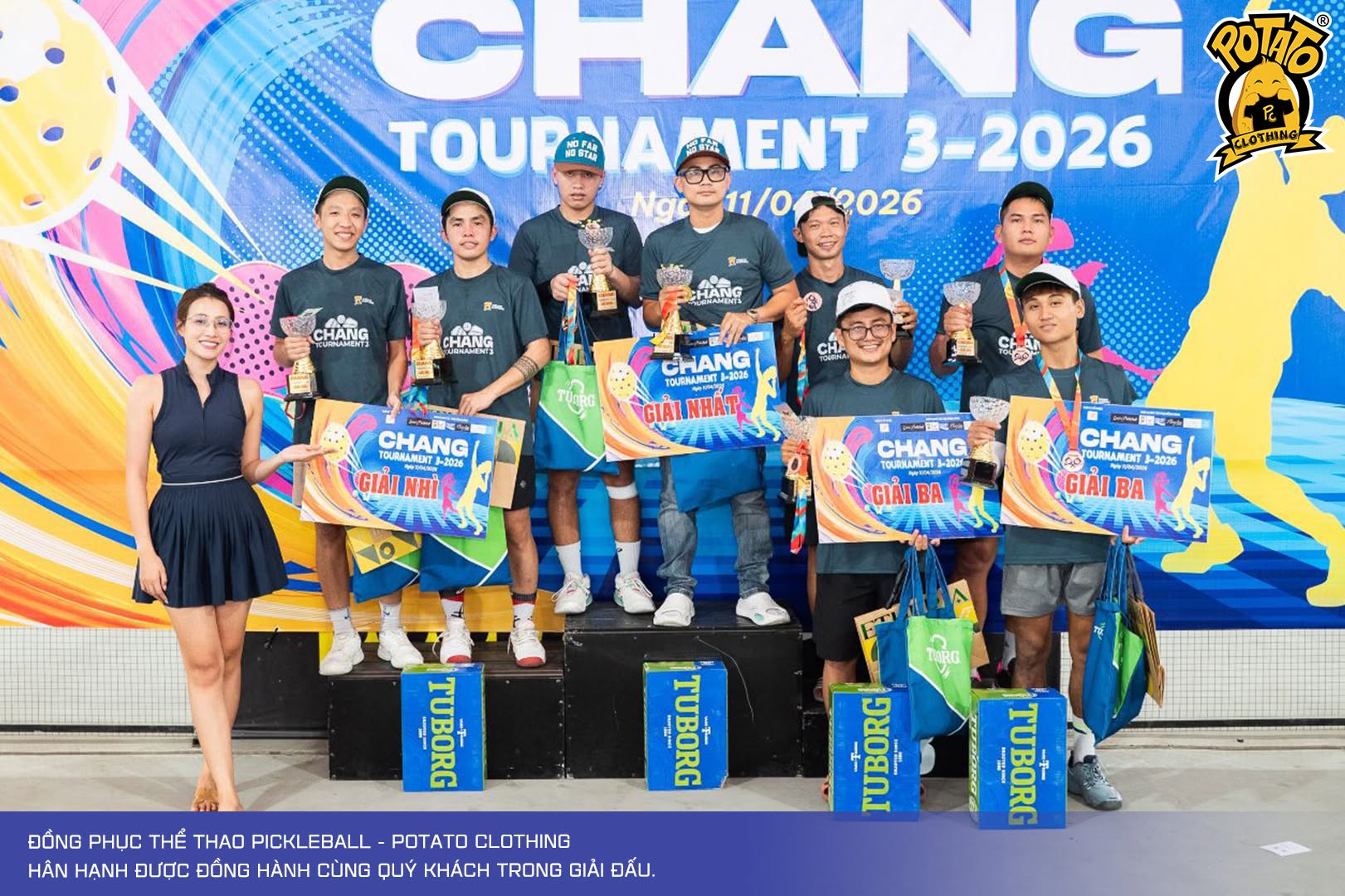 Feedback đồng phục PICKLEBALL CHANG TOURNAMENT - ảnh 1