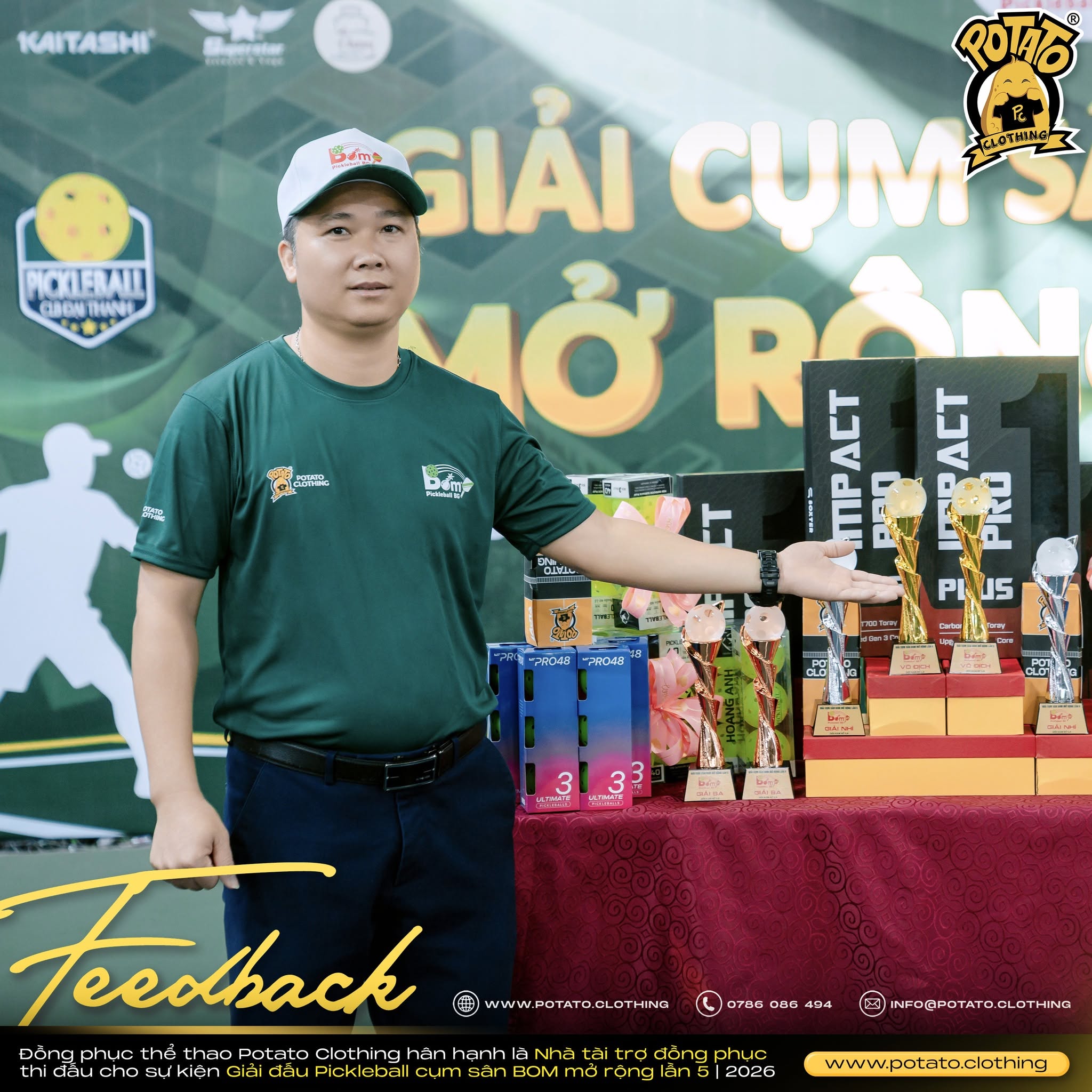 Feedback đồng phục Pickleball cụm sân BOM mở rộng lần 5 - ảnh 2