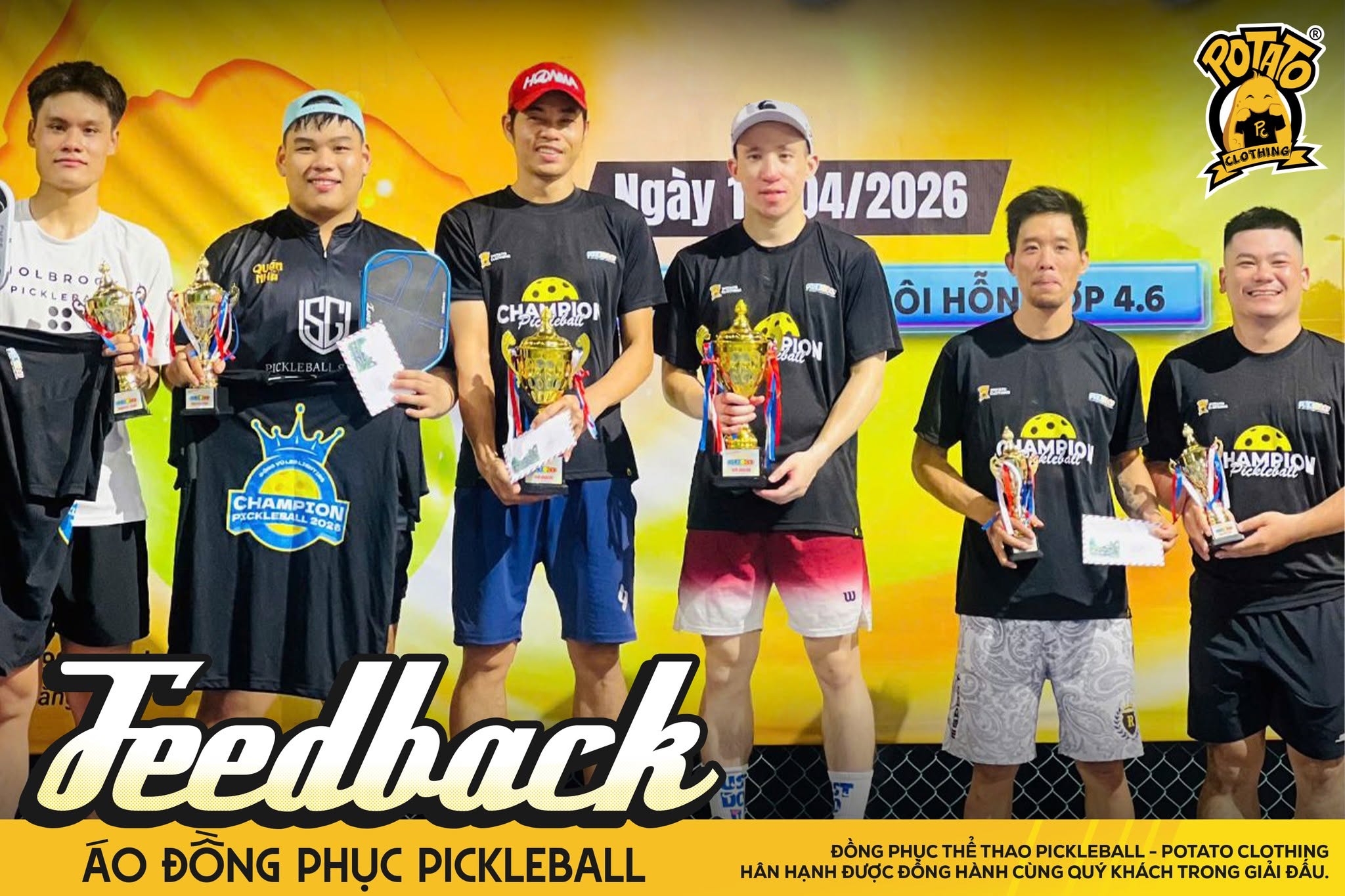 Feedback đồng phục pickleball Picko247 - ảnh 1