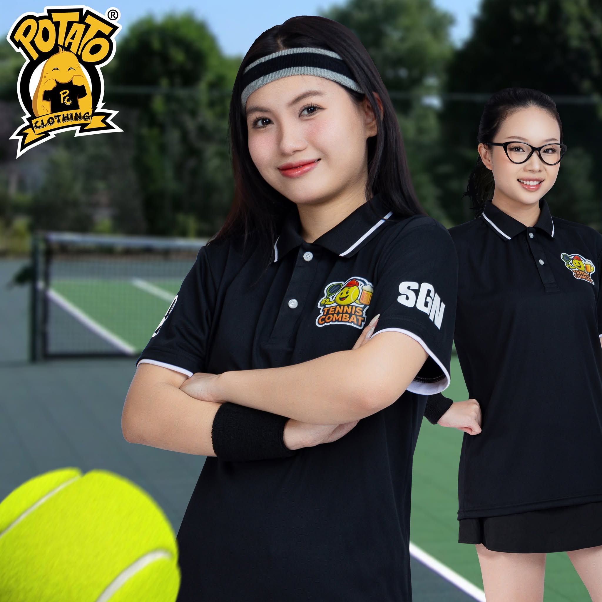 Áo polo dáng ôm - màu 2 tại Potato Clothing