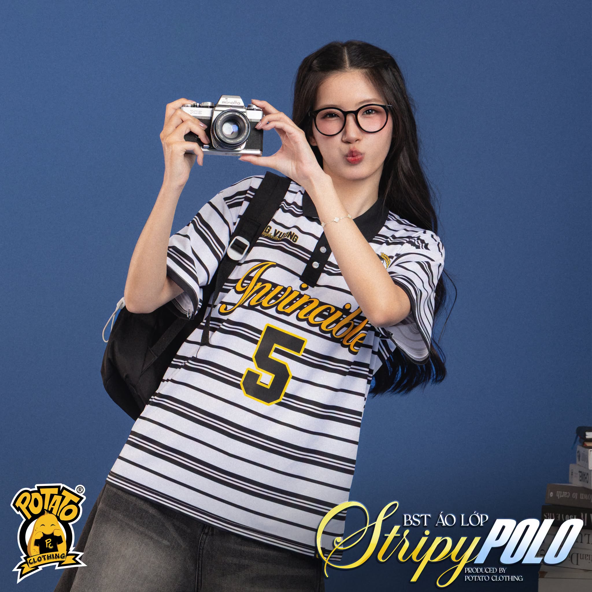 Form dáng áo lớp polo chỉn chu