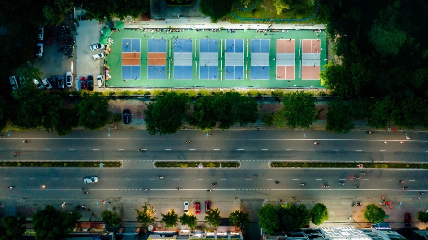 Sân Pickleball Vinhomes Central Park