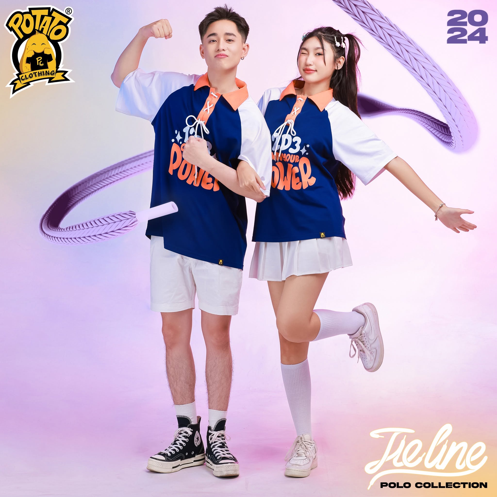 [Ảnh test] Sneaker phối áo lớp 4