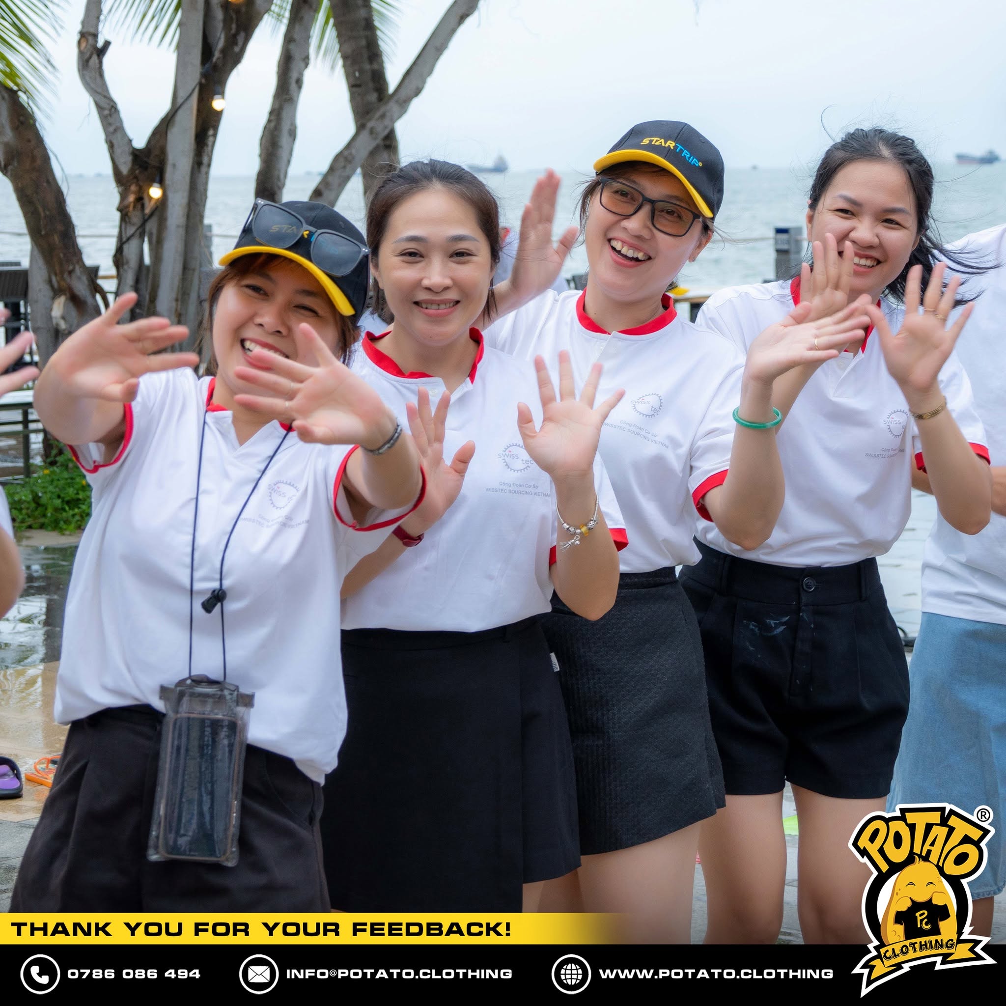 Feedback đồng phục áo thun team building Công Đoàn Swisstec Sourcing Việt Nam - ảnh 4