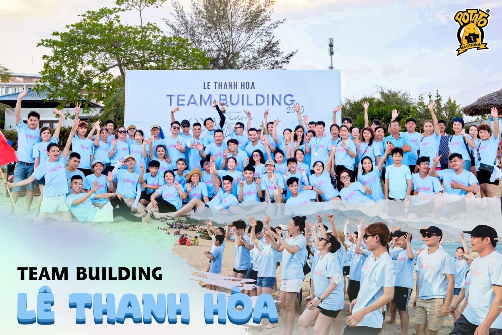 Feedback áo đồng phục Team Building Potato Clothing 1