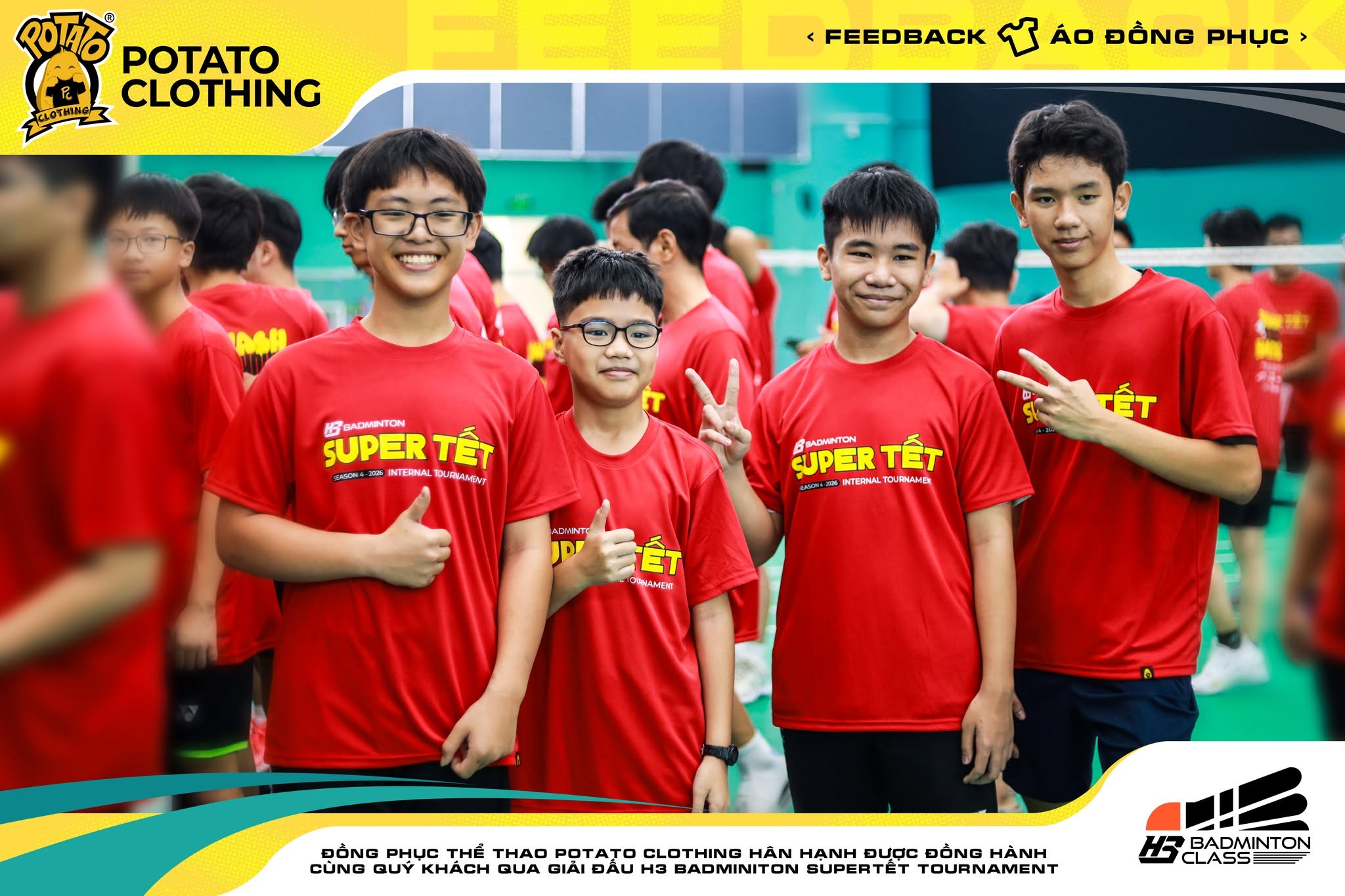 Feedback đồng phục cầu lông Team H3 Badminton - ảnh 3