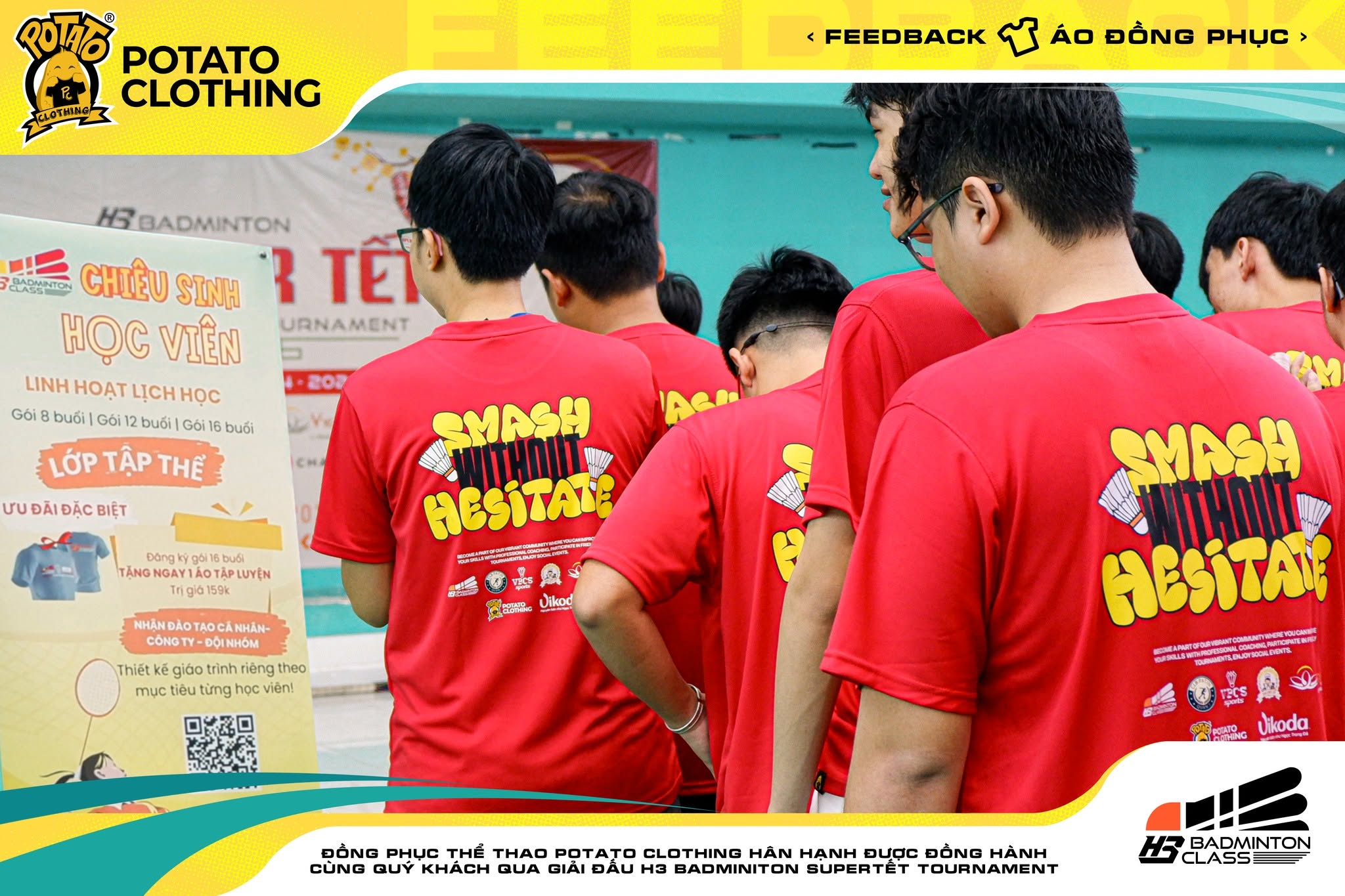 Feedback đồng phục cầu lông Team H3 Badminton - ảnh 4