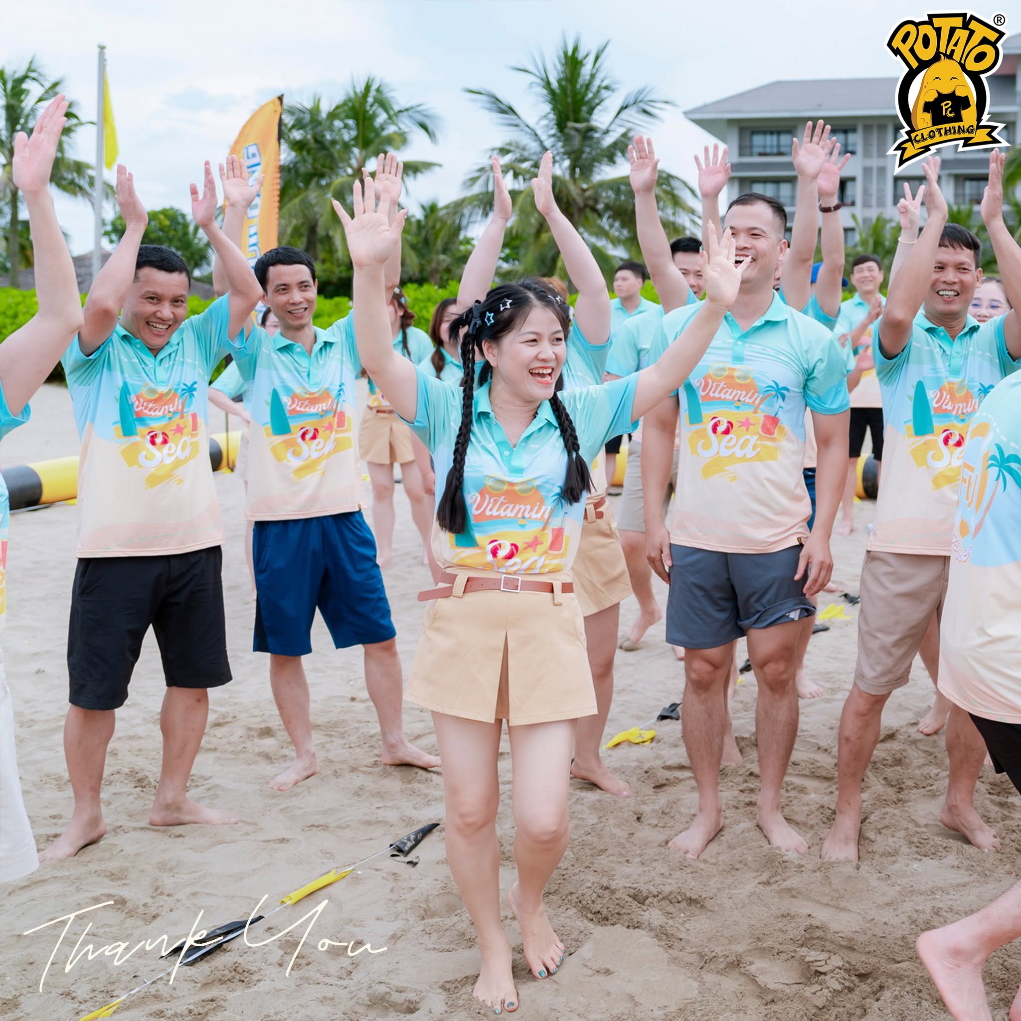 Feedback đồng phục áo polo team building Team FBU Trường Đại học Tài chính - Ngân hàng - ảnh 3