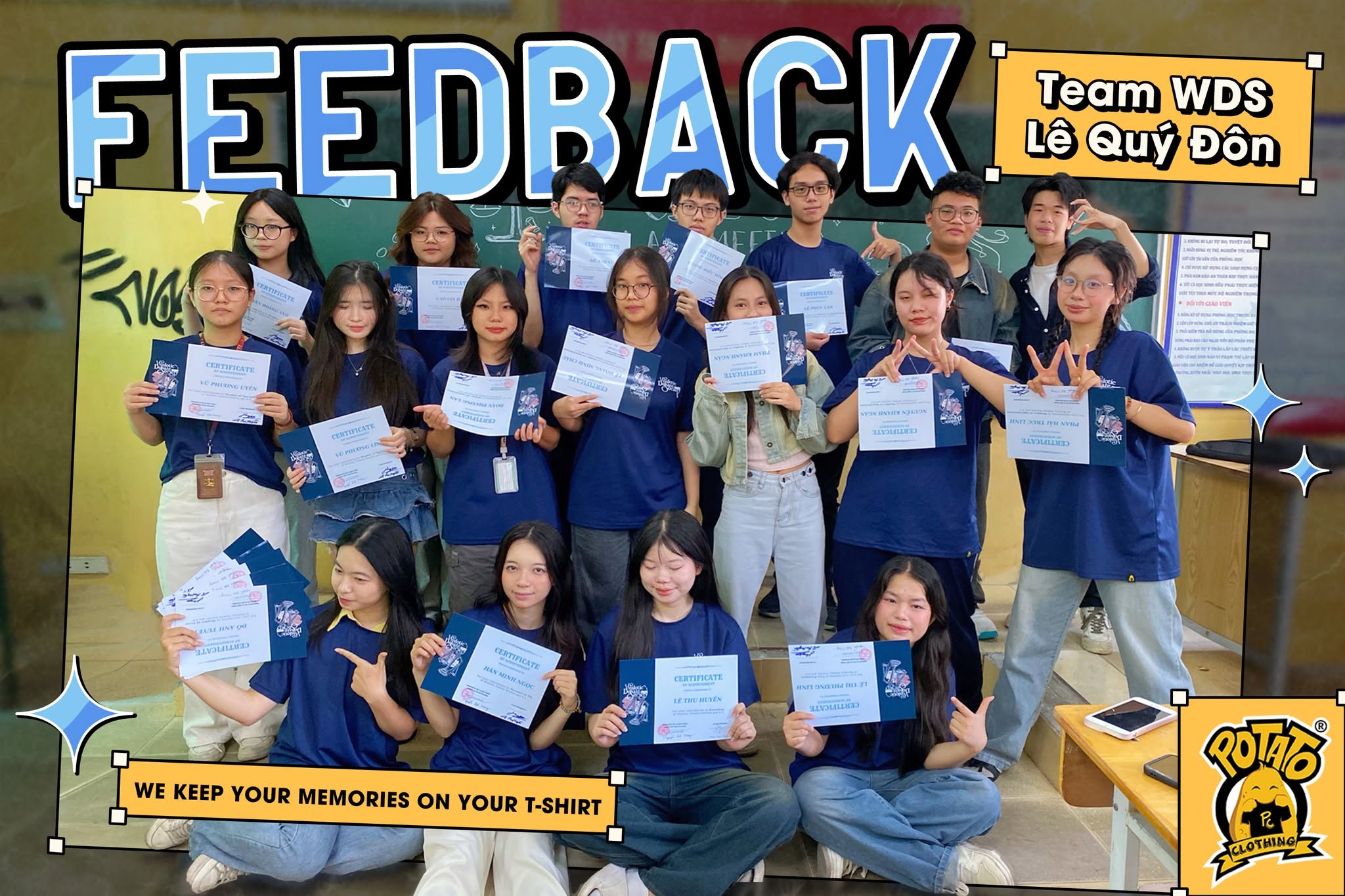 Feedback đồng phục áo thun Team WDS Lê Quý Đôn – Đống Đa - ảnh 1