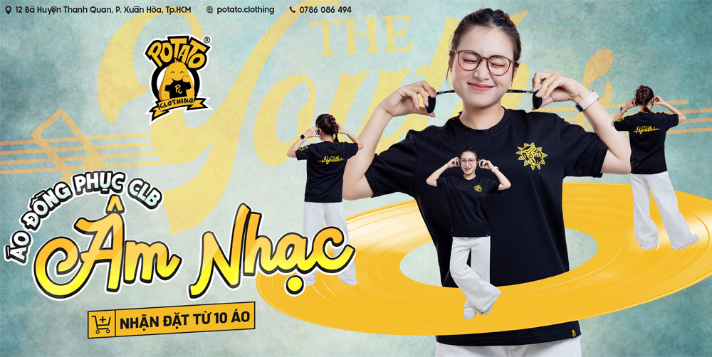 CLB The Youths mặc áo thun đồng phục văn nghệ