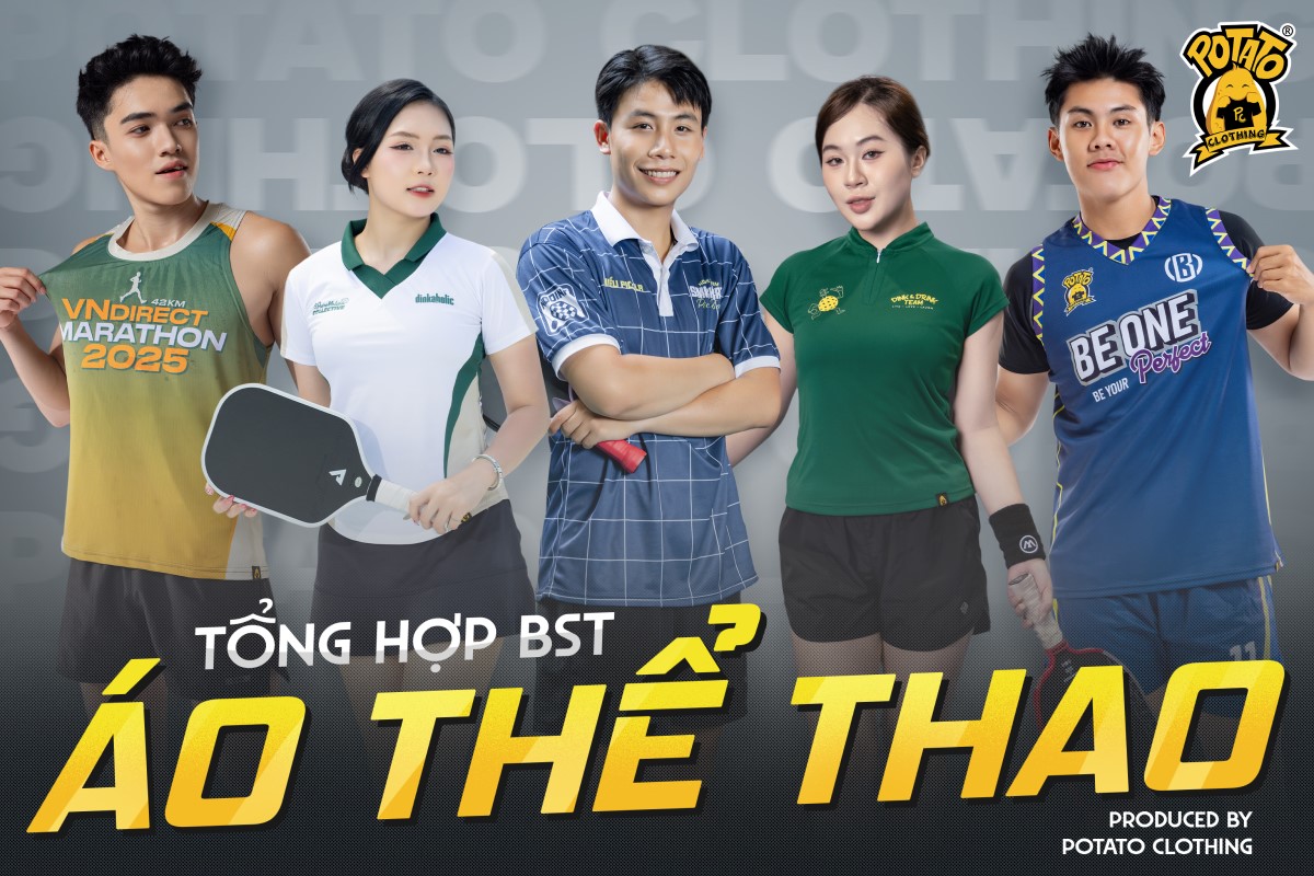 Tổng hợp đồng phục thể thao Potato Clothing