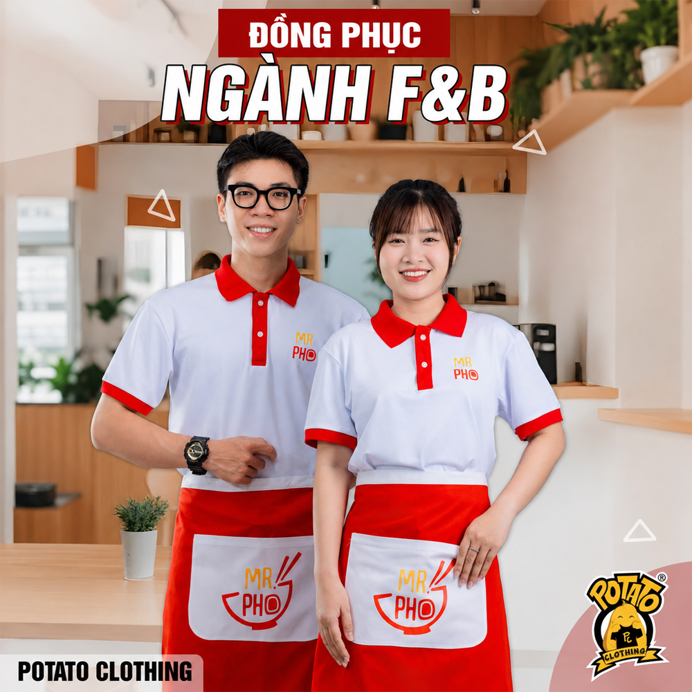 Combo đồng phục F&B Mr. Phở