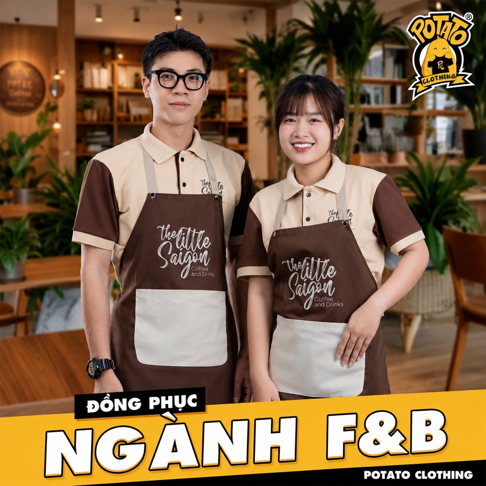 Combo đồng phục F&B The Little Saigon Coffee