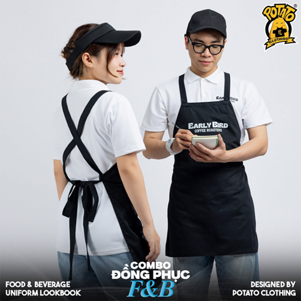 Combo đồng phục F&B Early Bird Coffee