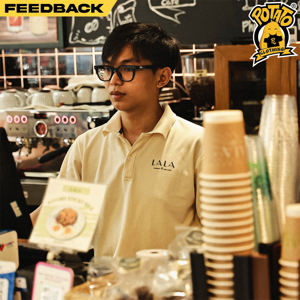 Đồng phục F&B thiết kế cho nhân viên nhà hàng quán cà phê