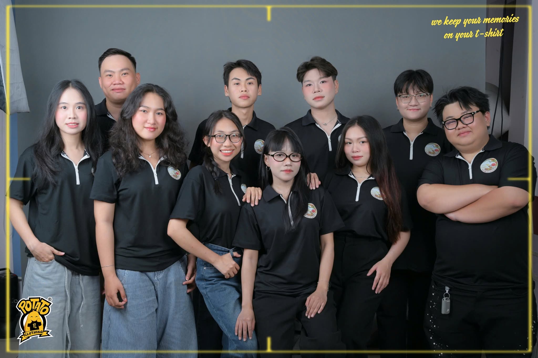 Feedback đồng phục áo polo Trường Văn hóa Nghệ thuật TP.HCM màu đen - ảnh 2