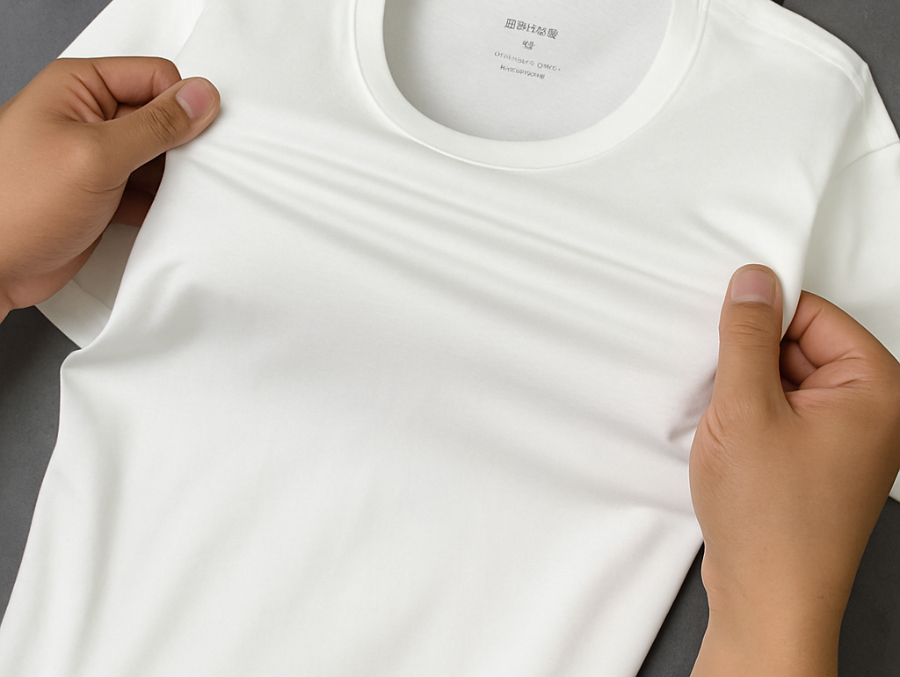 Vải cotton 100% có độ rũ tự nhiên và khả năng thấm hút tốt