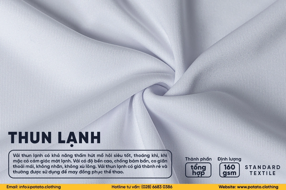 Vải thun lạnh Potato Clothing
