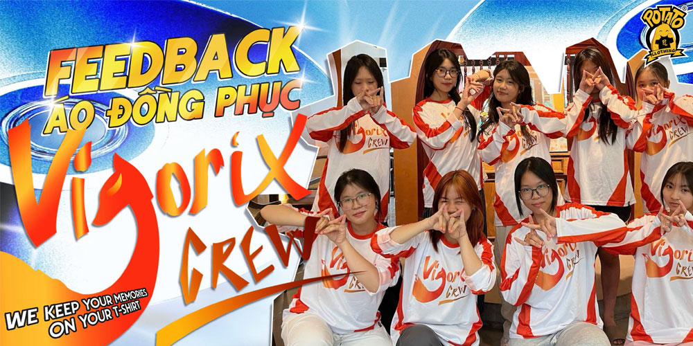 Feedback đồng phục áo thun CLB Vigorix Crew - ảnh 1