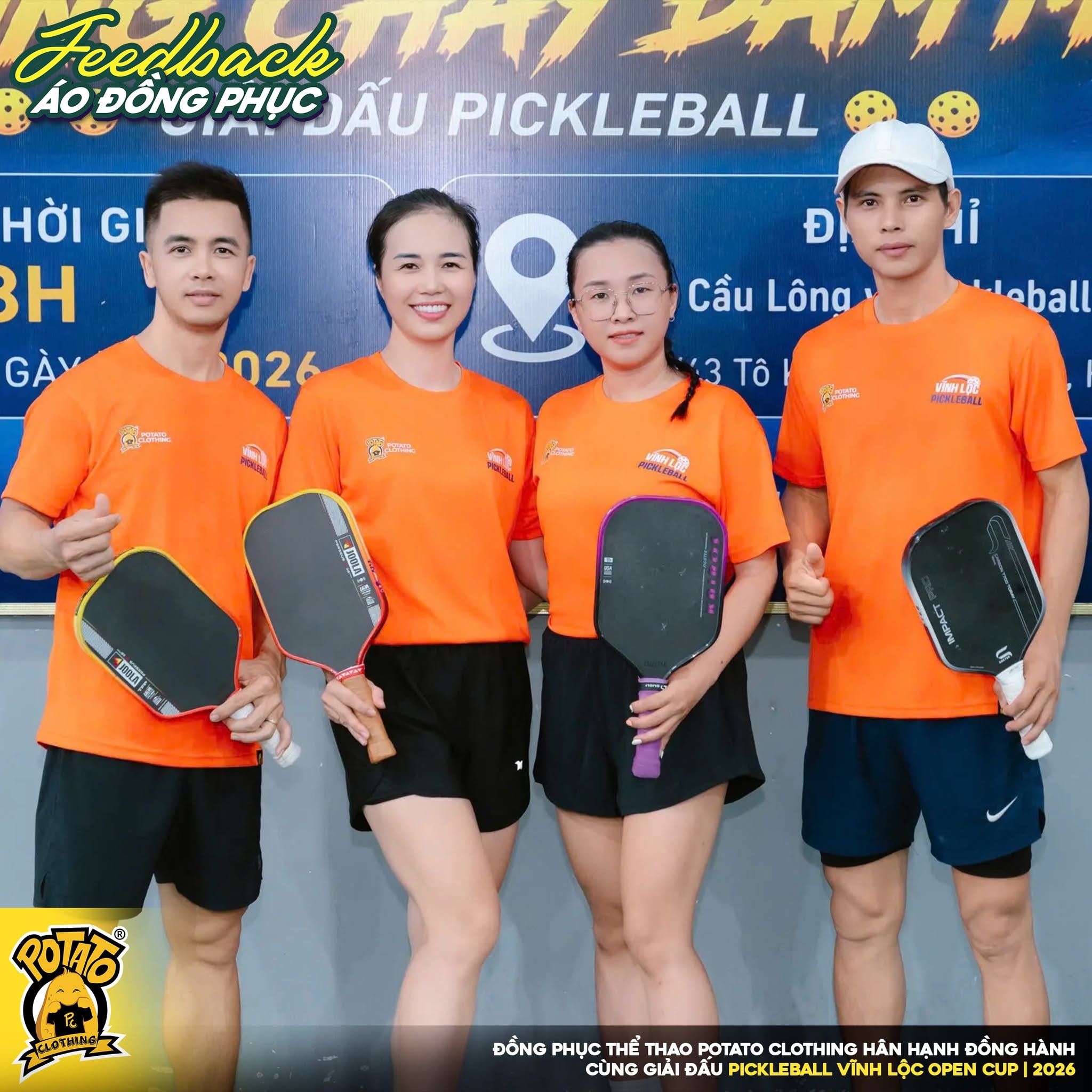 Feedback đồng phục pickleball VĨNH LỘC OPEN CUP 2026 - ảnh 2