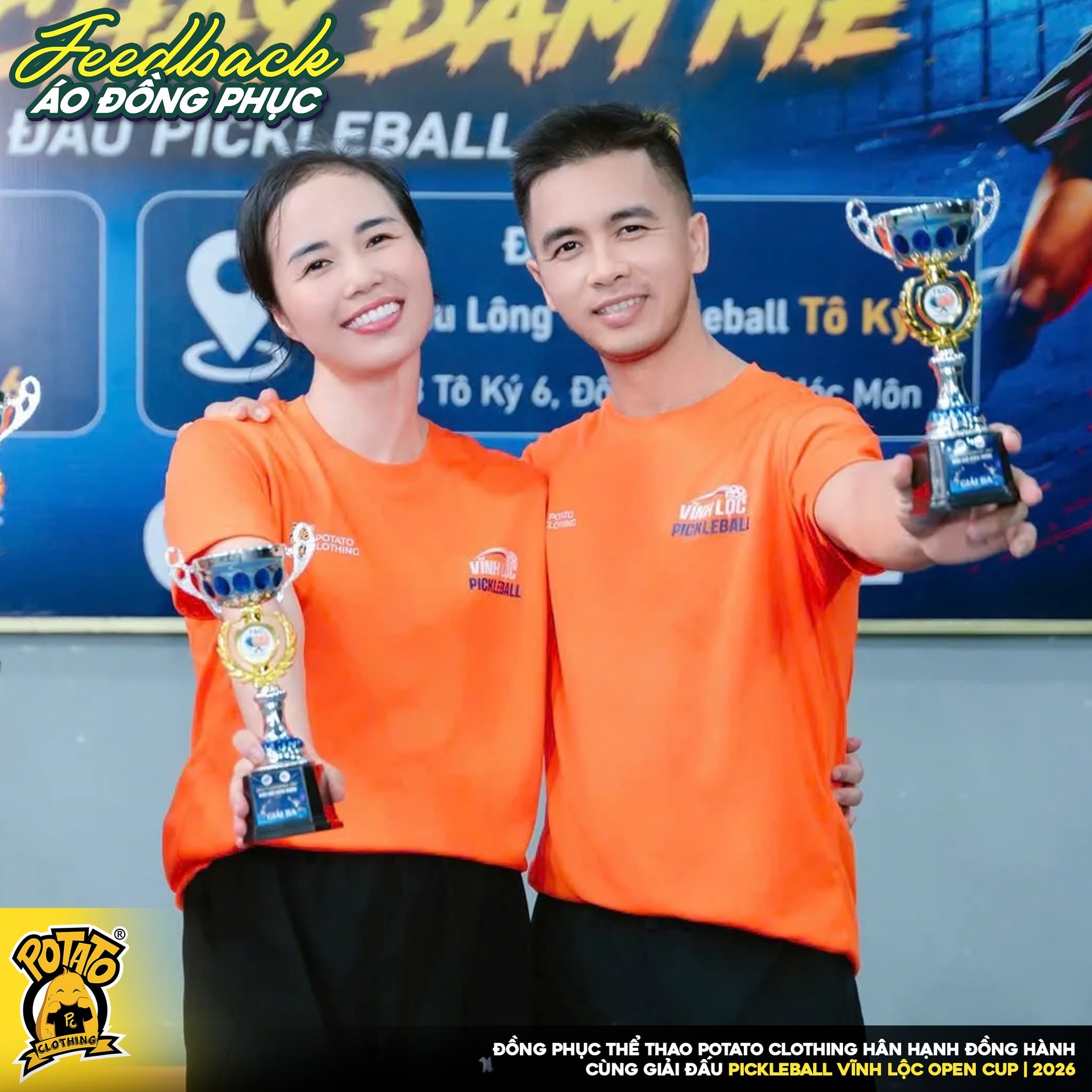 Feedback đồng phục pickleball VĨNH LỘC OPEN CUP 2026 - ảnh 3