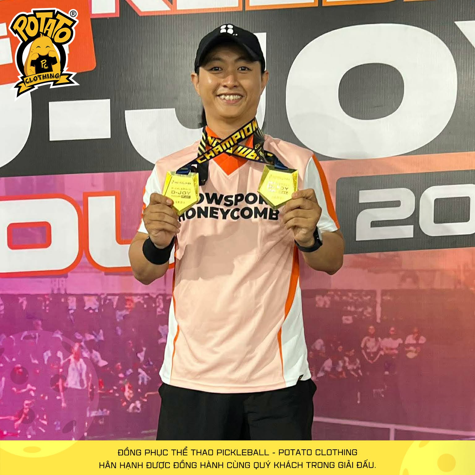 Feedback đồng phục pickleball Wowsport Honeycomb - ảnh 3