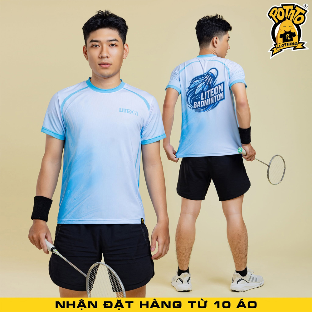 Hình in PET sắc nét trên đồng phục thể thao