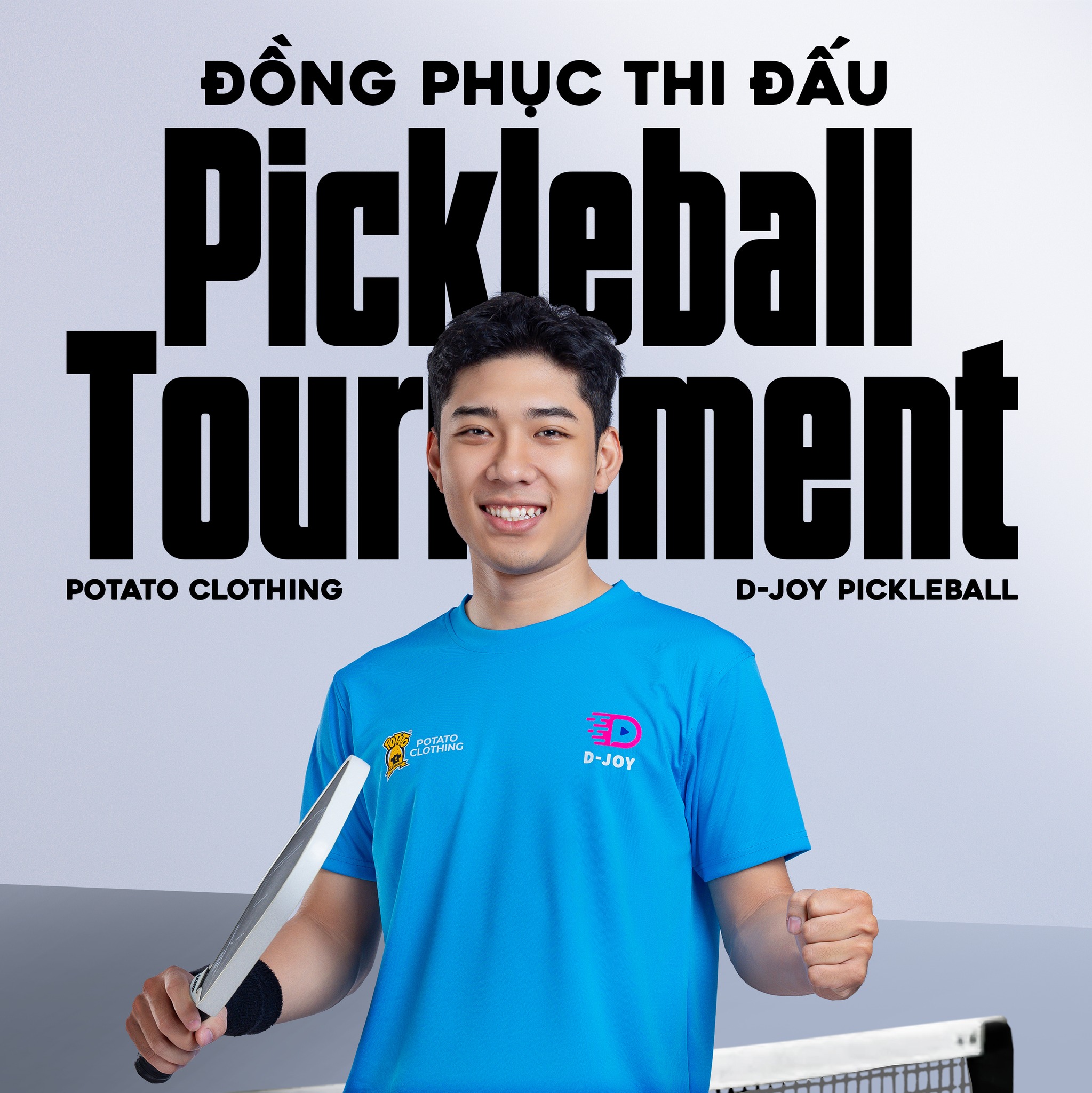 Đồng Phục Pickleball TÀI TRỢ D-JOY JUNIOR