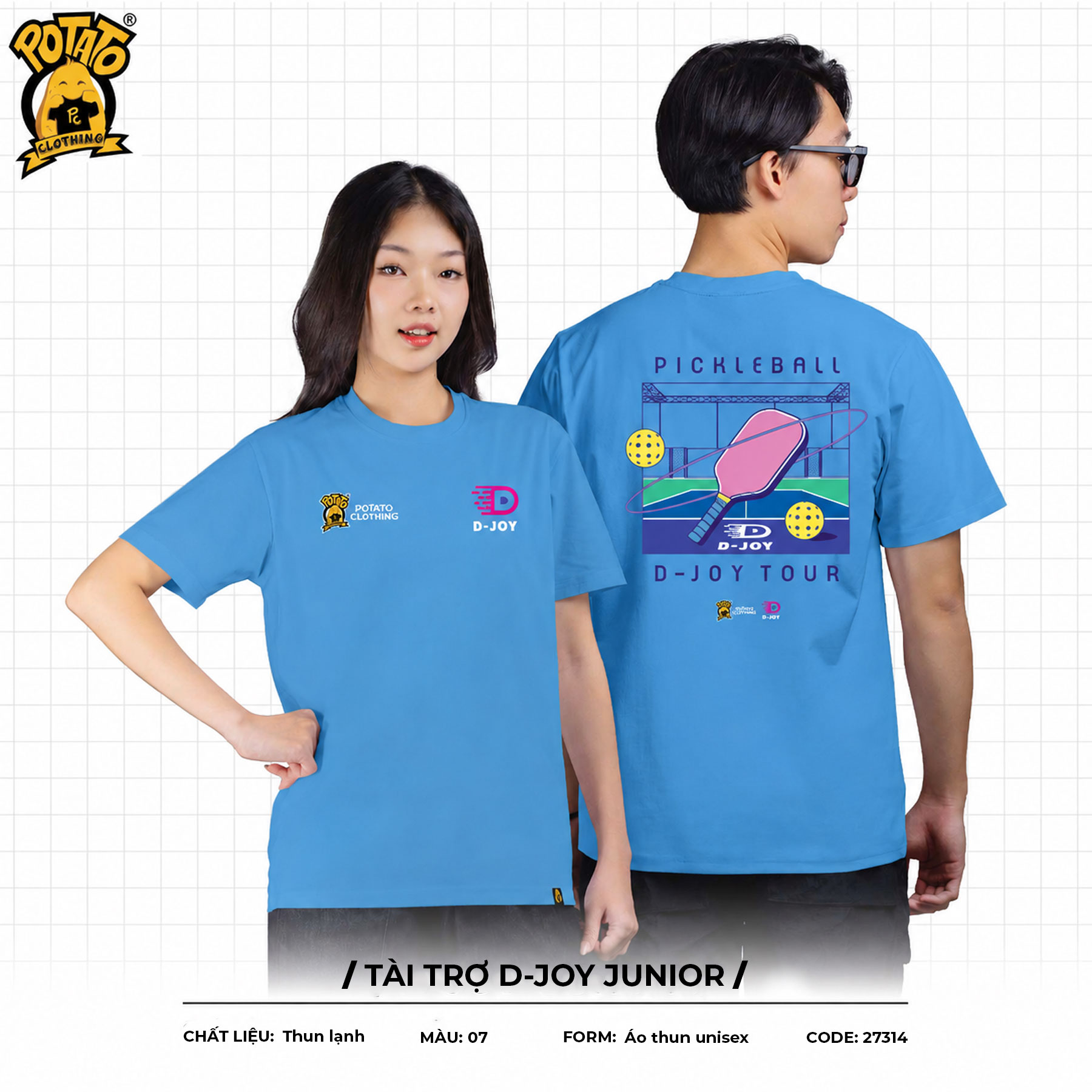 Đồng Phục Pickleball TÀI TRỢ D-JOY JUNIOR